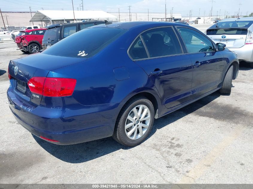 2011 Volkswagen Jetta 2.5L Se VIN: 3VWDZ7AJ2BM085234 Lot: 39421945