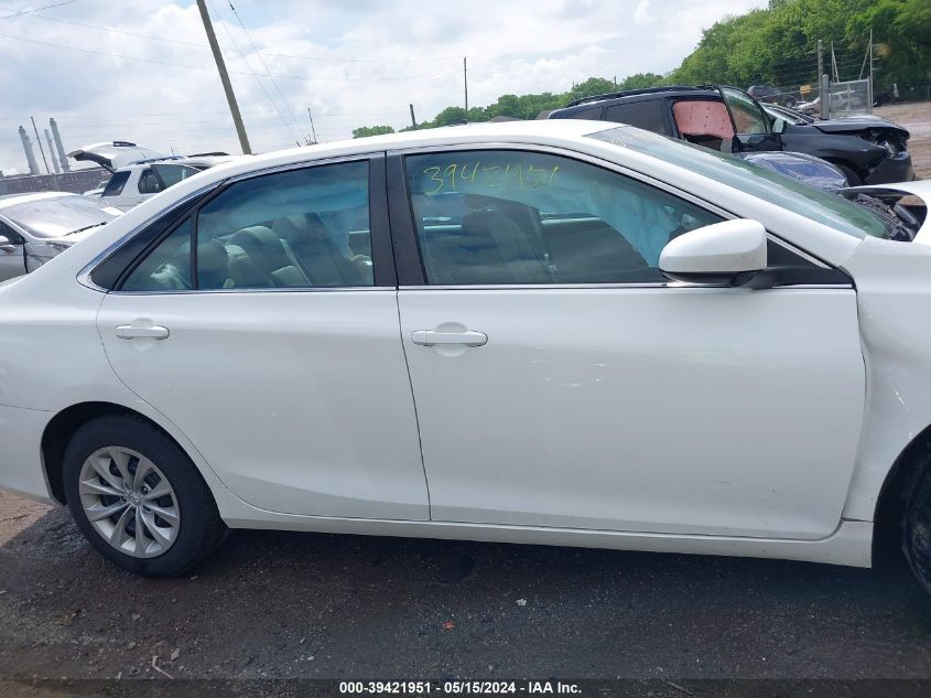 2016 Toyota Camry Le VIN: 4T4BF1FKXGR517557 Lot: 39421951