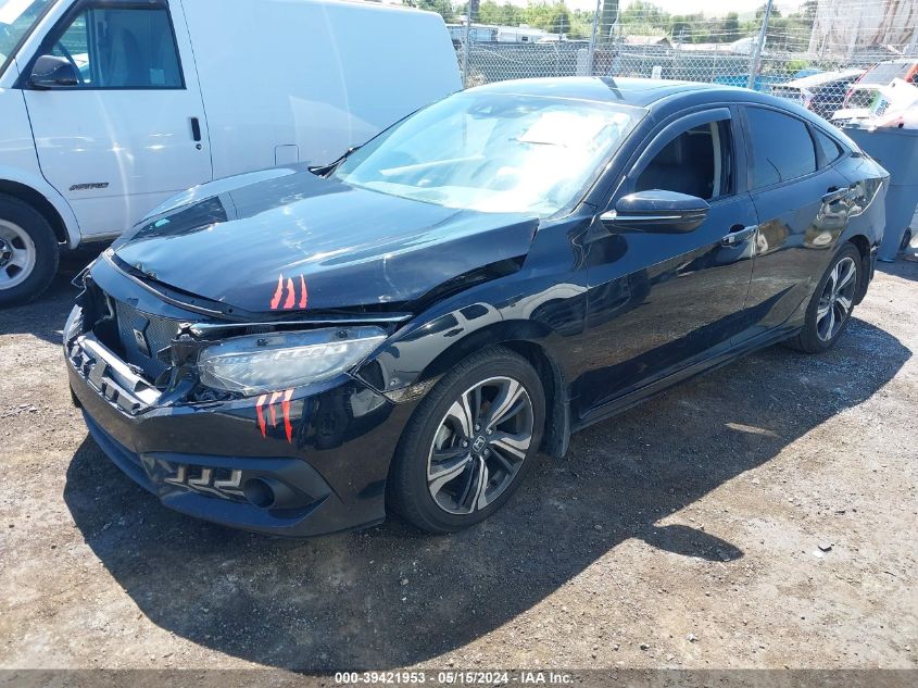 2016 Honda Civic Touring VIN: 19XFC1F97GE026206 Lot: 39421953