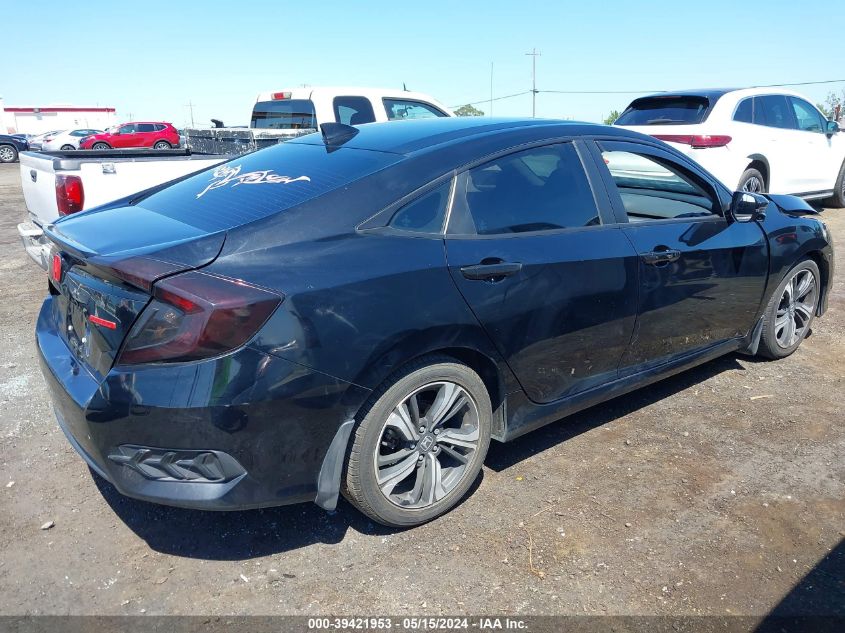 2016 Honda Civic Touring VIN: 19XFC1F97GE026206 Lot: 39421953