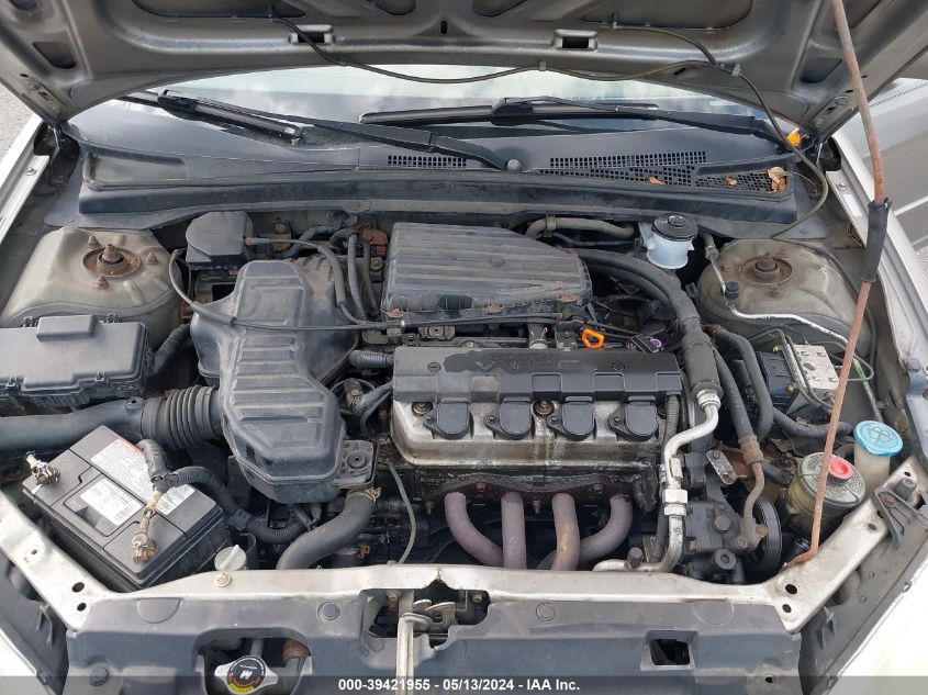 2004 Honda Civic Ex VIN: 2HGES26724H589295 Lot: 39421955