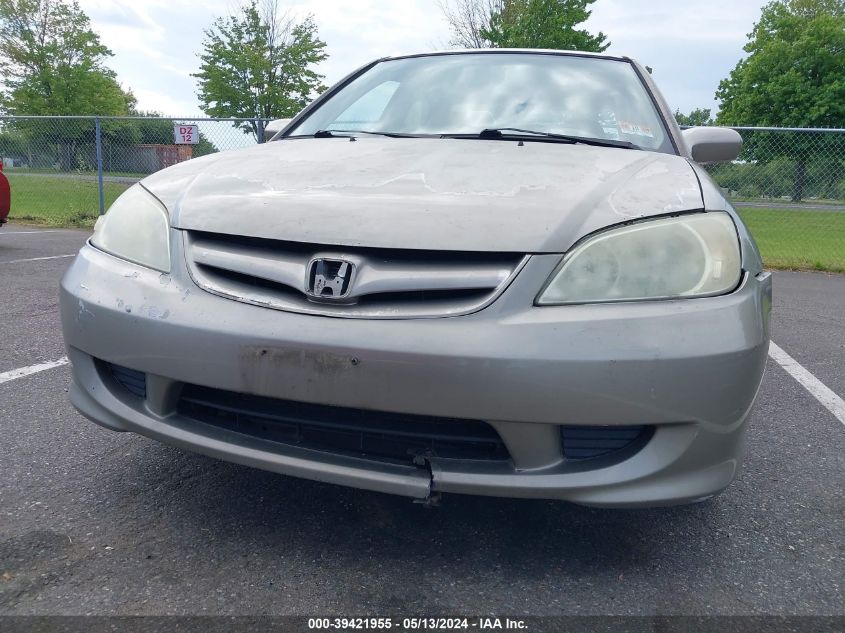 2004 Honda Civic Ex VIN: 2HGES26724H589295 Lot: 39421955