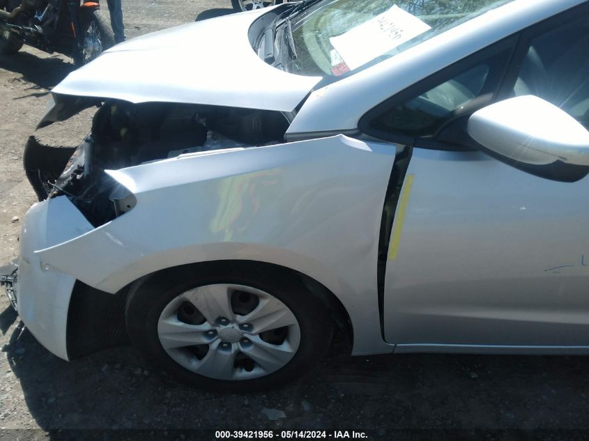 2017 KIA FORTE LX - 3KPFK4A76HE130438