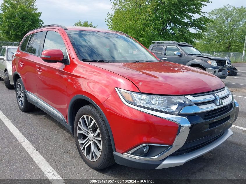 2016 Mitsubishi Outlander Sel VIN: JA4AZ3A38GZ023692 Lot: 39421957