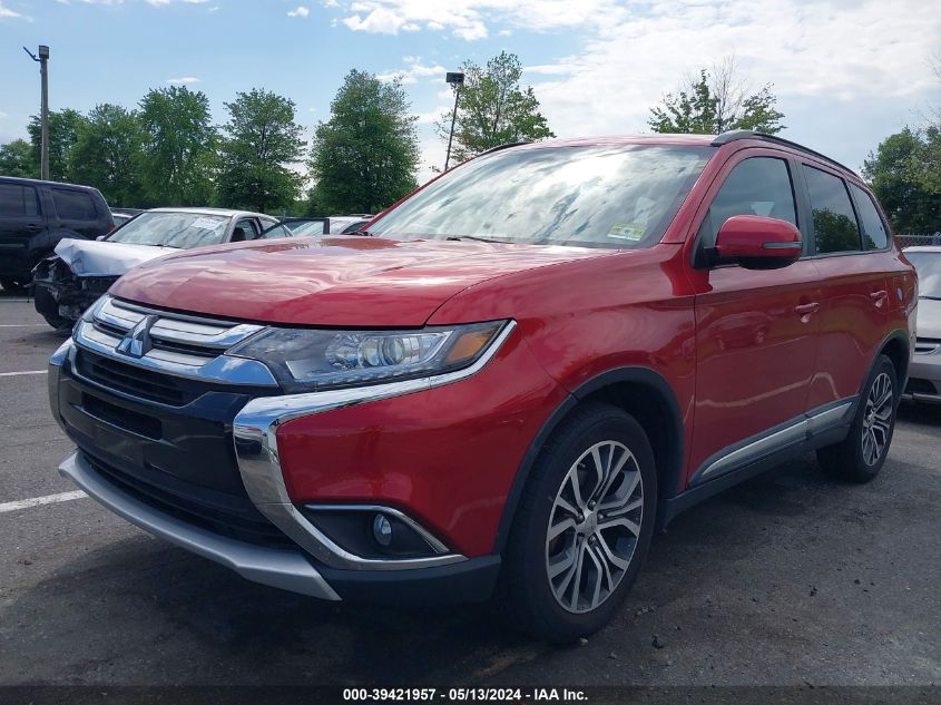 2016 Mitsubishi Outlander Sel VIN: JA4AZ3A38GZ023692 Lot: 39421957