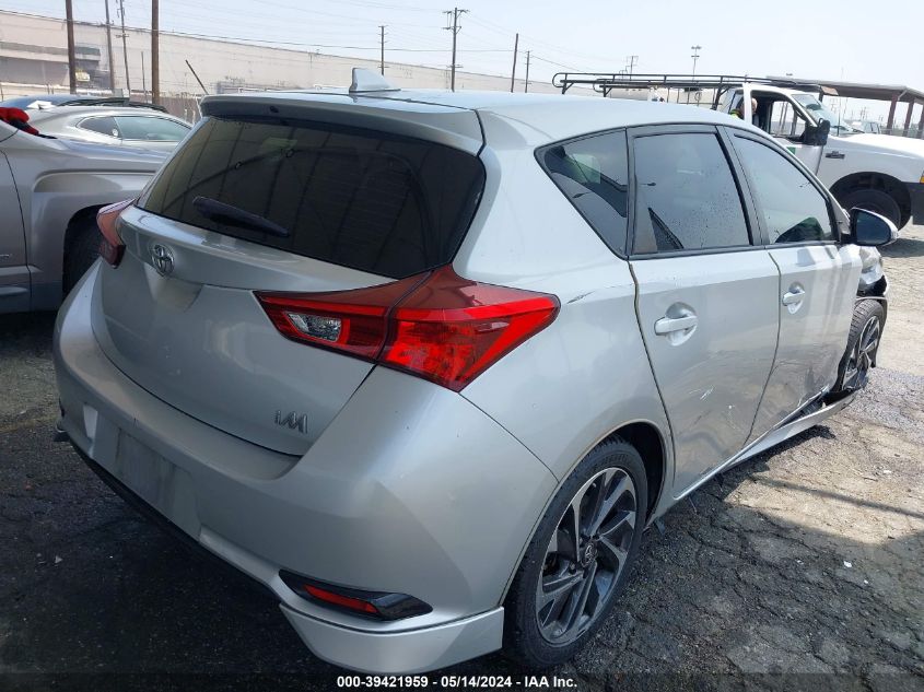 2017 Toyota Corolla Im VIN: JTNKARJE5HJ531930 Lot: 39421959