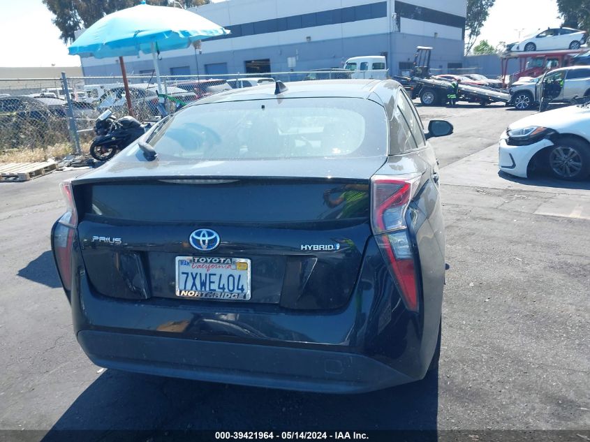 2017 Toyota Prius Two VIN: JTDKBRFU9H3549756 Lot: 39421964