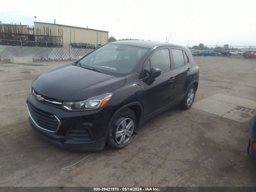 2019 Chevrolet Trax Ls VIN: 3GNCJKSB4KL336686 Lot: 39421976