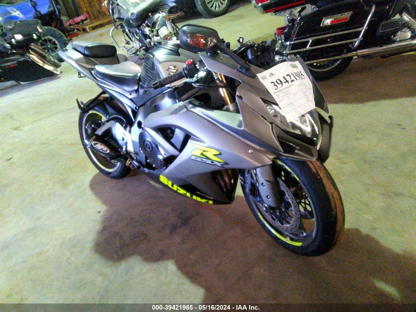 2009 Suzuki Gsx-R600 VIN: JS1GN7EA492104111 Lot: 39421985