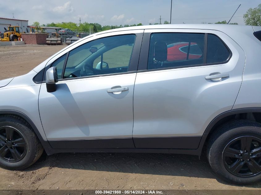 2019 Chevrolet Trax Ls VIN: 3GNCJKSB7KL394565 Lot: 39421988