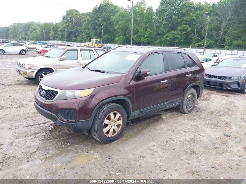 2011 Kia Sorento Lx V6 VIN: 5XYKT4A25BG124009 Lot: 39422000