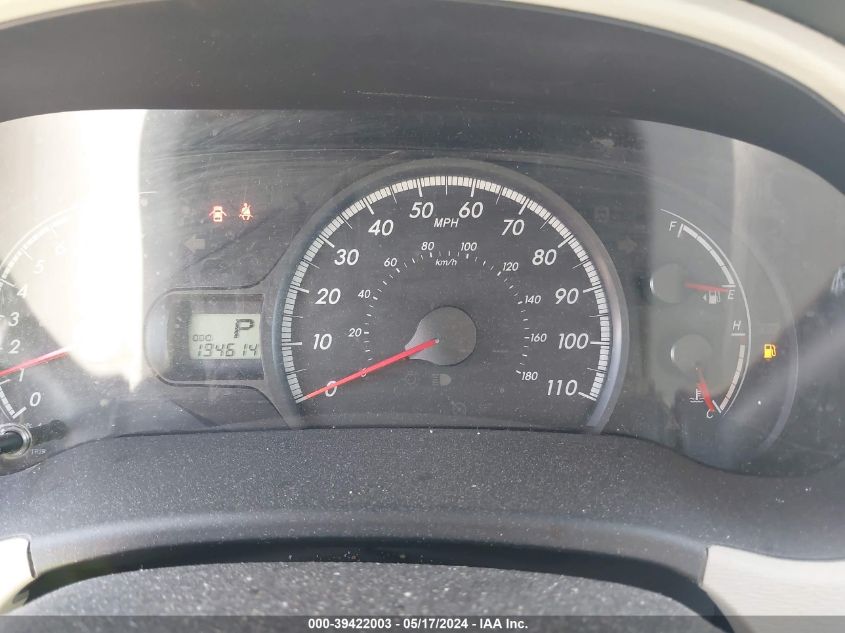 2012 Toyota Sienna Le V6 8 Passenger VIN: 5TDKK3DC0CS219048 Lot: 39422003