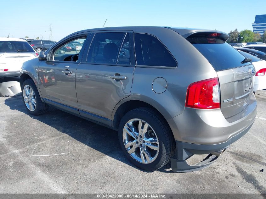 2014 Ford Edge Sel VIN: 2FMDK3JC4EBB65623 Lot: 39422005