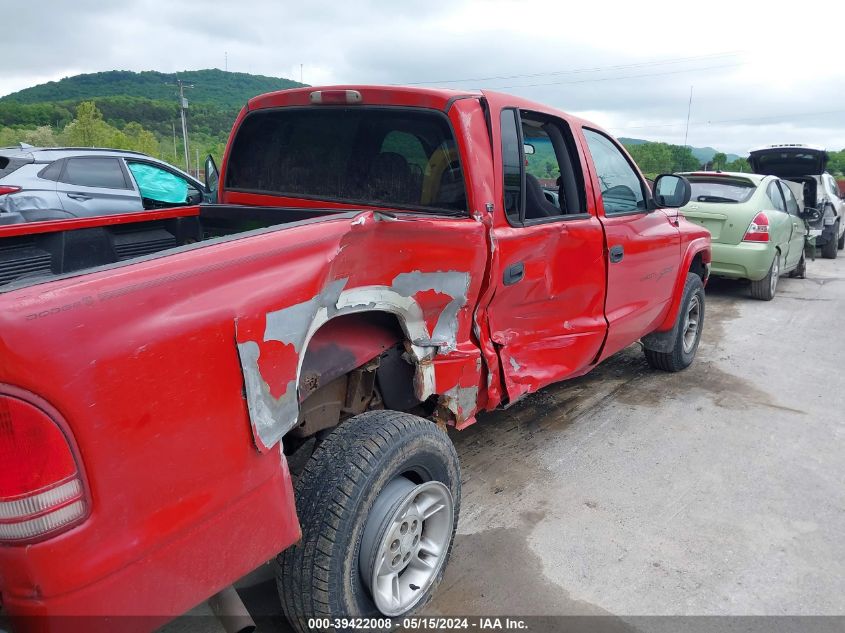 2000 Dodge Dakota Slt/Sport VIN: 1B7GG2AN9YS760718 Lot: 39422008