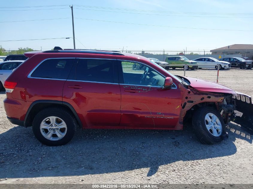 2015 Jeep Grand Cherokee Laredo VIN: 1C4RJFAG2FC830375 Lot: 39422016