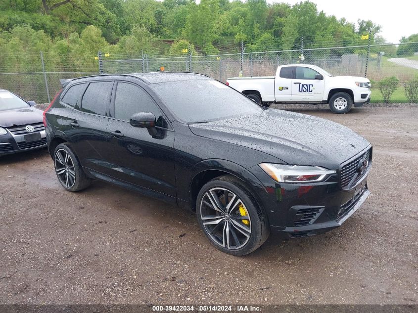 2019 Volvo Xc60 Hybrid T8 R-Design VIN: LYVBR0DM4KB227676 Lot: 39422034