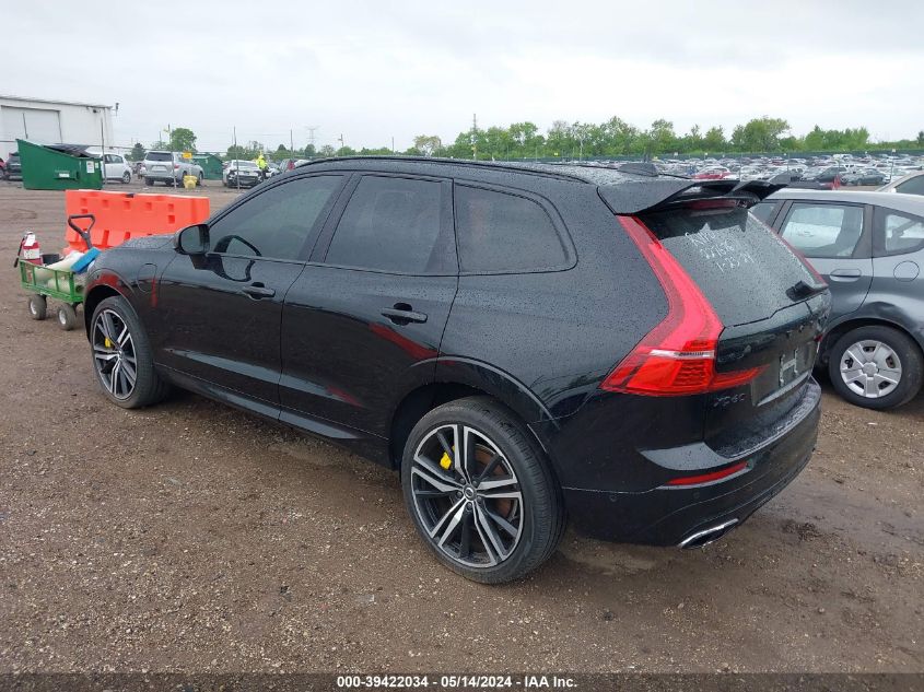 2019 Volvo Xc60 Hybrid T8 R-Design VIN: LYVBR0DM4KB227676 Lot: 39422034