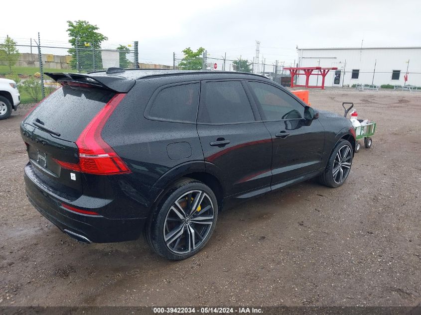 2019 Volvo Xc60 Hybrid T8 R-Design VIN: LYVBR0DM4KB227676 Lot: 39422034