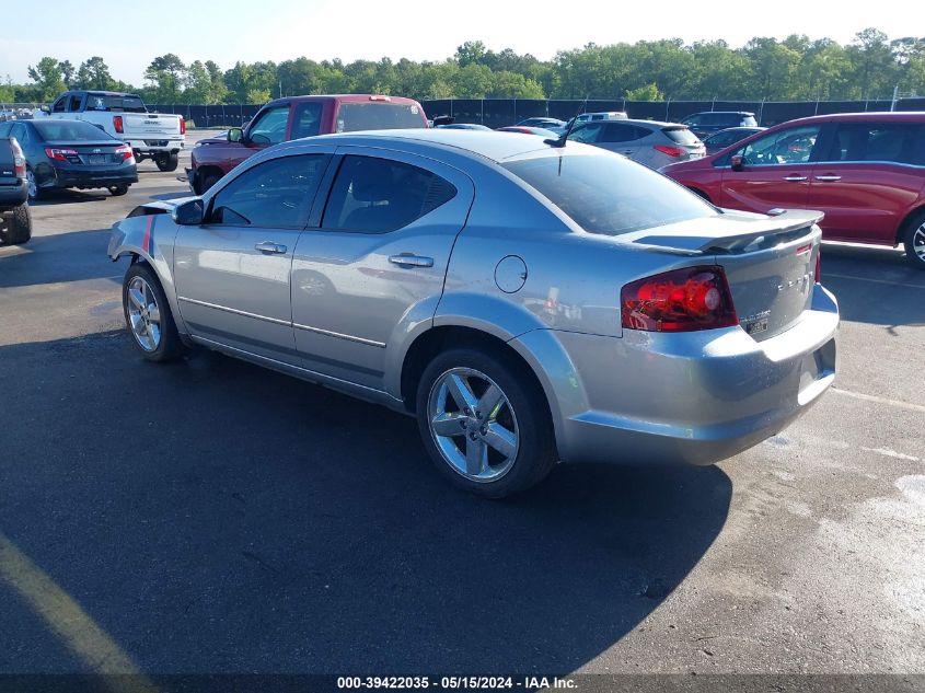 2013 Dodge Avenger Sxt VIN: 1C3CDZCB6DN622201 Lot: 39422035