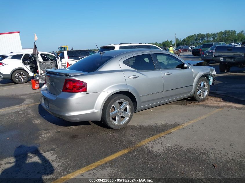 2013 Dodge Avenger Sxt VIN: 1C3CDZCB6DN622201 Lot: 39422035