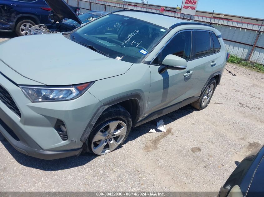 2021 Toyota Rav4 Xle VIN: 2T3W1RFVXMW166798 Lot: 39422036