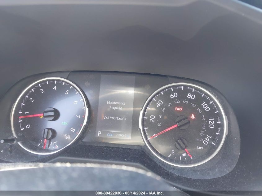 2021 Toyota Rav4 Xle VIN: 2T3W1RFVXMW166798 Lot: 39422036