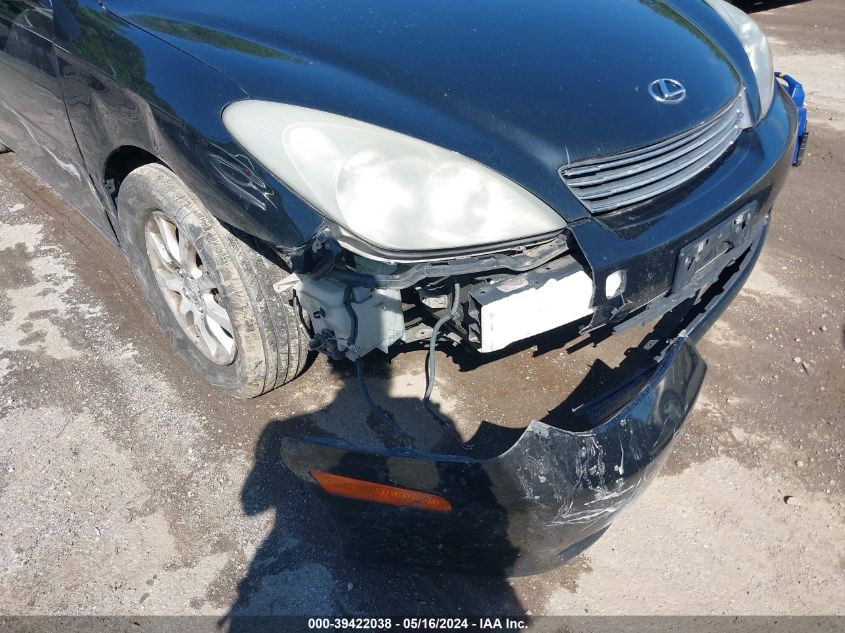 2004 Lexus Es 330 VIN: JTHBA30G640009715 Lot: 39422038