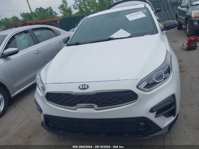 2021 Kia Forte Gt VIN: 3KPF44AC2ME331741 Lot: 39422044