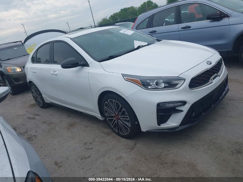 2021 Kia Forte Gt VIN: 3KPF44AC2ME331741 Lot: 39422044