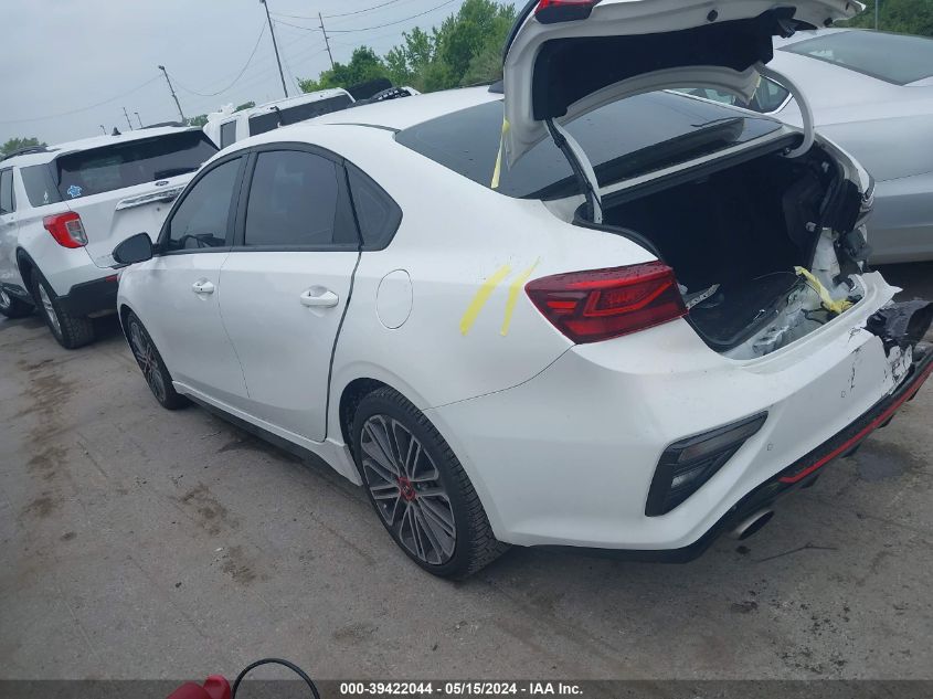 2021 Kia Forte Gt VIN: 3KPF44AC2ME331741 Lot: 39422044