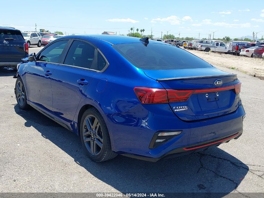 2020 Kia Forte Gt-Line VIN: 3KPF34AD5LE163409 Lot: 39422046