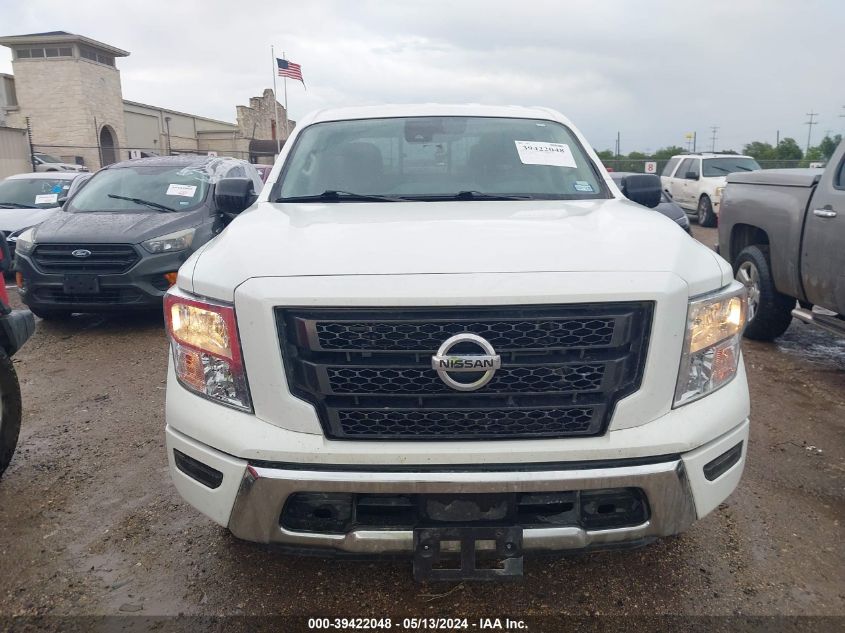 2022 Nissan Titan Sv 4X2 VIN: 1N6AA1EE7NN104911 Lot: 39422048