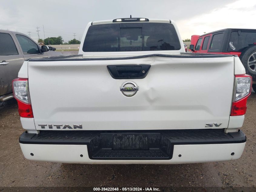 2022 Nissan Titan Sv 4X2 VIN: 1N6AA1EE7NN104911 Lot: 39422048