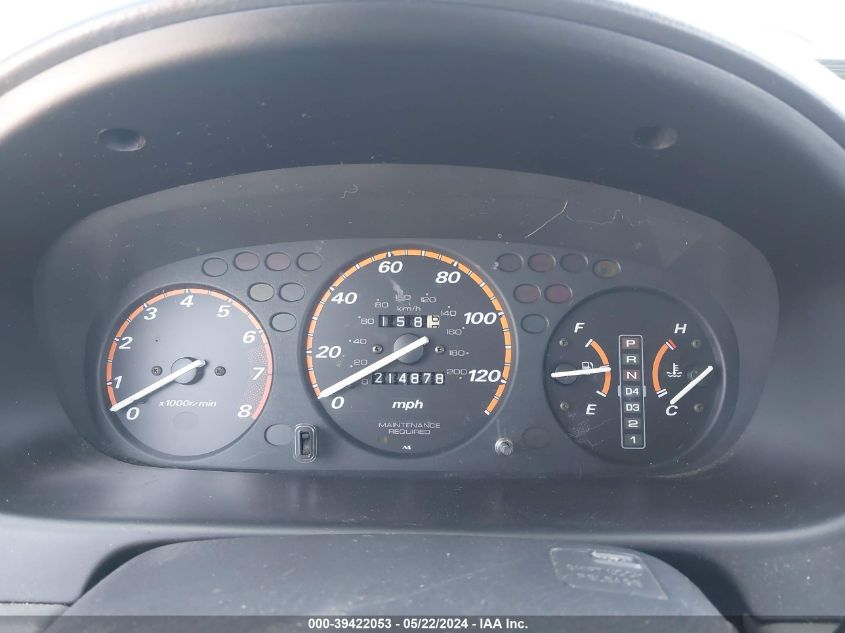 1998 Honda Cr-V Ex VIN: JHLRD1864WC044734 Lot: 39422053