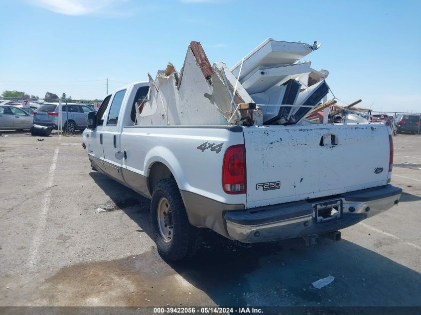 2002 Ford F-250 VIN: 1FTNW21FX2EC90353 Lot: 39422056