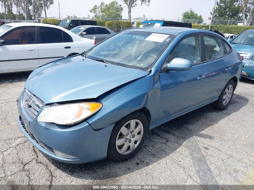 2007 Hyundai Elantra Gls/Se/Limited VIN: KMHDU46D57U171428 Lot: 39422060