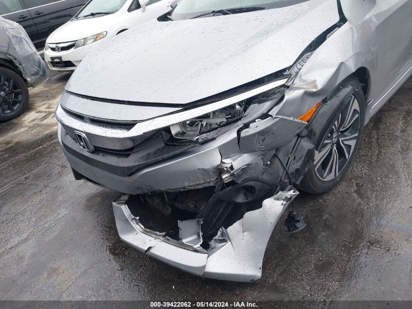 2018 Honda Civic Ex-T VIN: JHMFC1F3XJX025004 Lot: 39422062