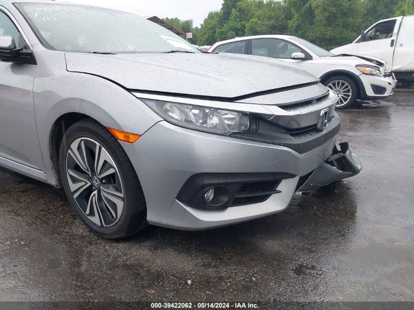 2018 Honda Civic Ex-T VIN: JHMFC1F3XJX025004 Lot: 39422062