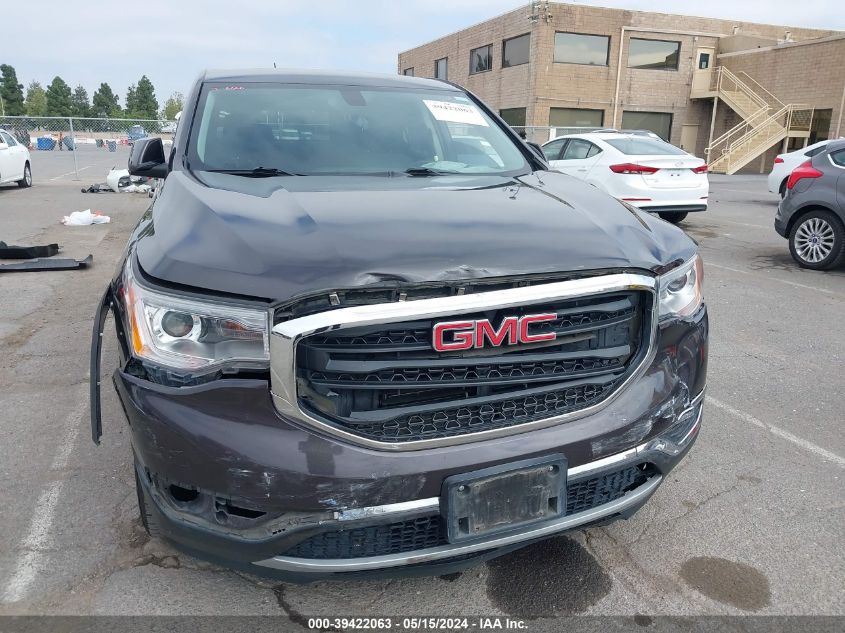 2018 GMC Acadia Sle-1 VIN: 1GKKNKLAXJZ220421 Lot: 39422063