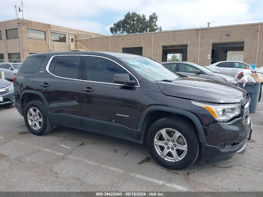 2018 GMC Acadia Sle-1 VIN: 1GKKNKLAXJZ220421 Lot: 39422063
