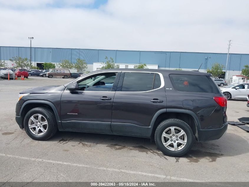 2018 GMC Acadia Sle-1 VIN: 1GKKNKLAXJZ220421 Lot: 39422063