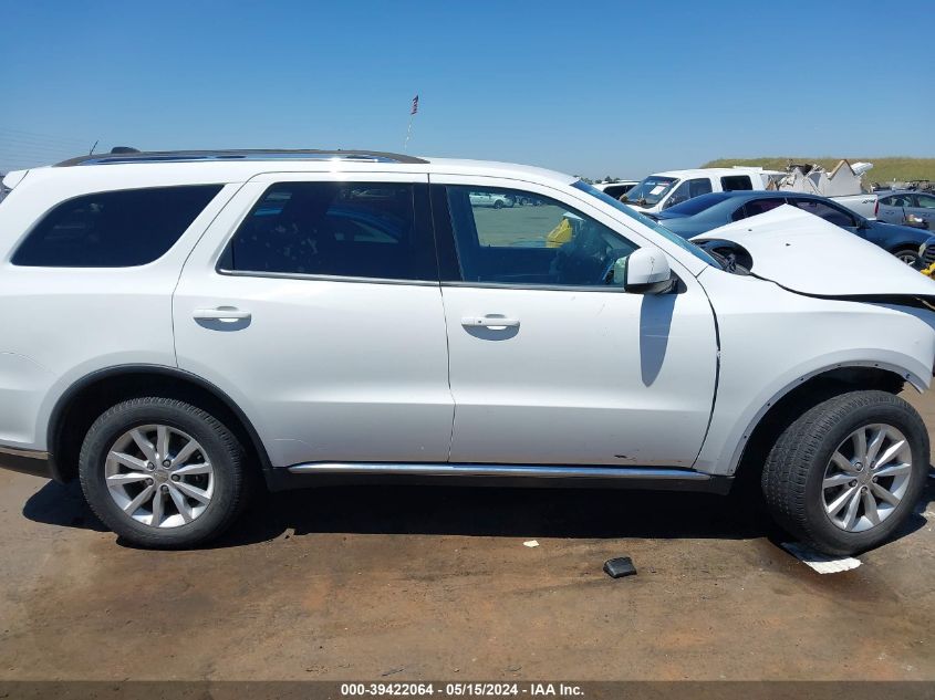 2015 Dodge Durango Sxt VIN: 1C4RDJAG2FC931782 Lot: 39422064