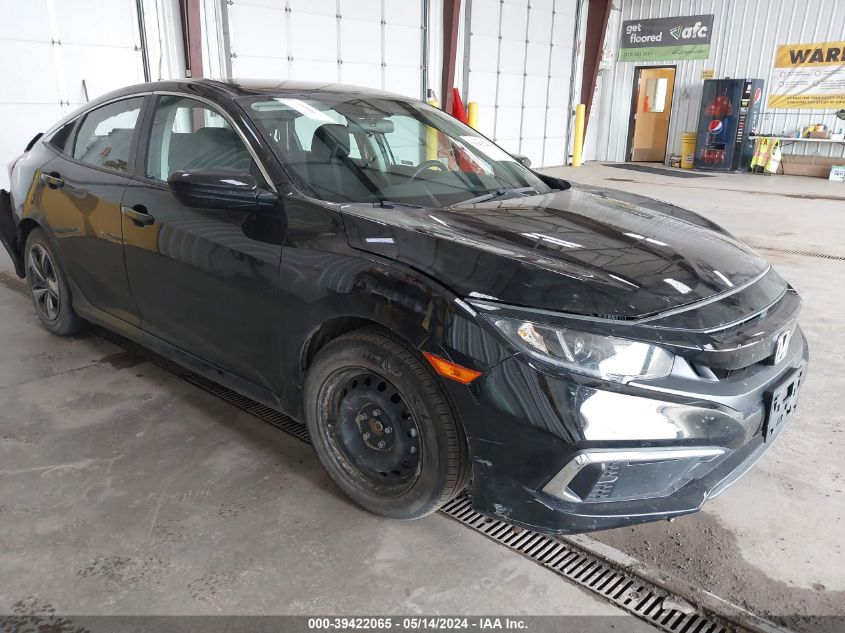 2020 Honda Civic Lx VIN: 2HGFC2F68LH593357 Lot: 39422065