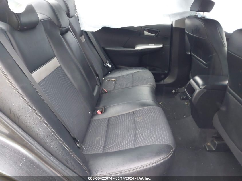 2012 Toyota Camry Se VIN: 4T1BF1FK8CU106128 Lot: 39422074