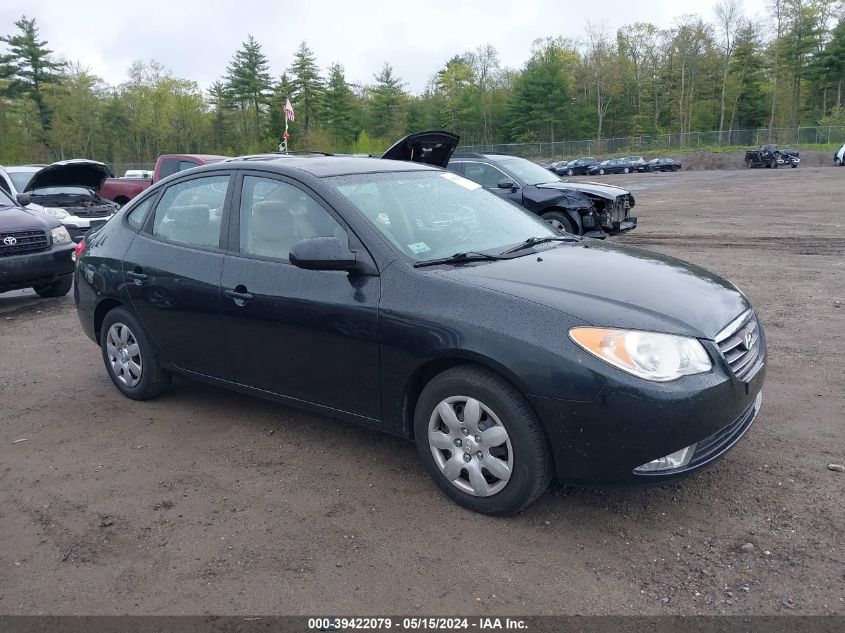 2007 Hyundai Elantra Gls/Limited/Se VIN: KMHDU46D27U126852 Lot: 39422079