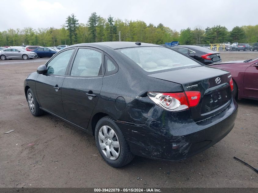 2007 Hyundai Elantra Gls/Limited/Se VIN: KMHDU46D27U126852 Lot: 39422079