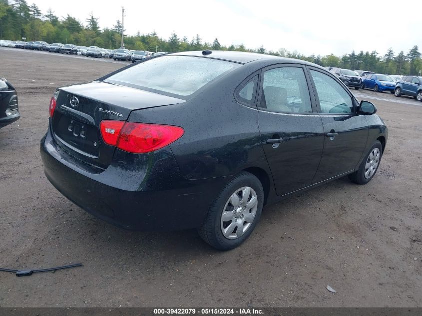 2007 Hyundai Elantra Gls/Limited/Se VIN: KMHDU46D27U126852 Lot: 39422079