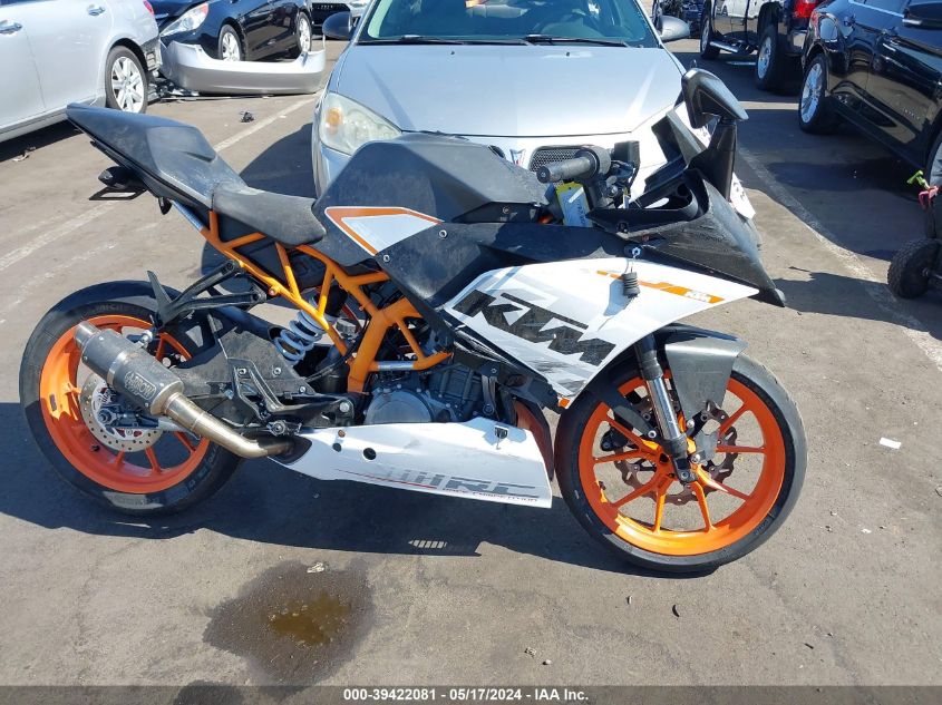 2015 Ktm 390 Duke VIN: MD2JYJ408FC215978 Lot: 39422081