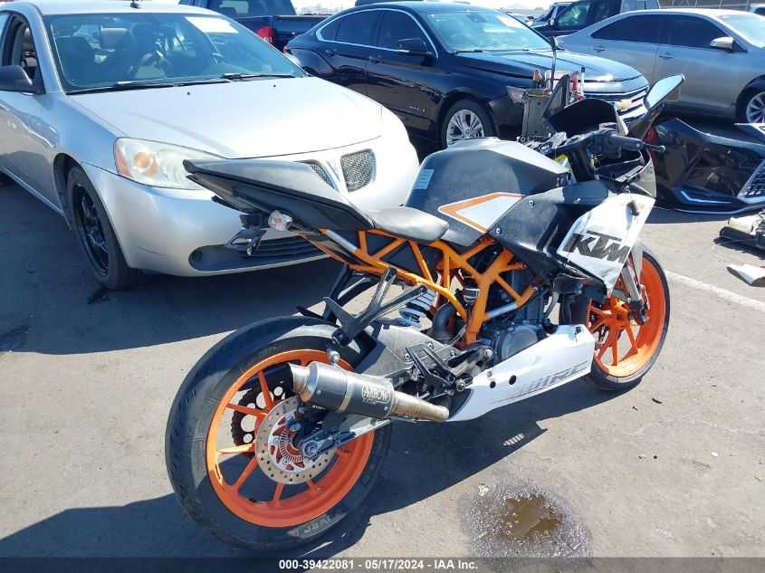 2015 Ktm 390 Duke VIN: MD2JYJ408FC215978 Lot: 39422081