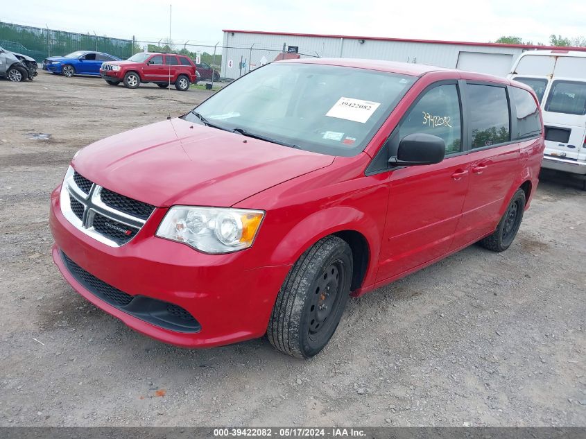 2013 Dodge Grand Caravan Se VIN: 2C4RDGBGODR562328 Lot: 39422082